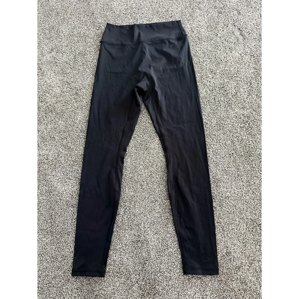 Bucked Up Leggings Womens Size L Black High Rise Compression Athletic 28